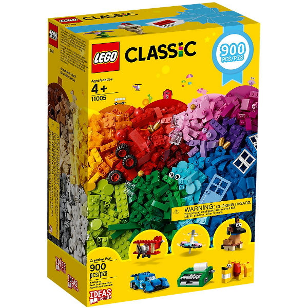 LEGO Classic: Creative Fun Box - 900 Piece Building Brick Set [LEGO, #11005]