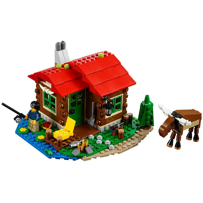 LEGO Creator: Lakeside Lodge - 368 Piece 3-in-1 Building Kit [LEGO, #31048]