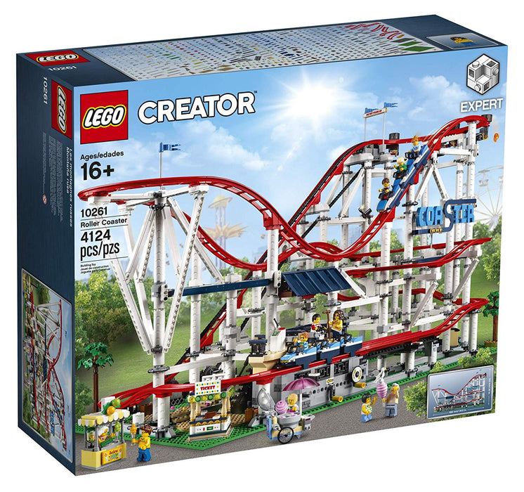LEGO Creator: Roller Coaster - 4124 Piece Building Kit [LEGO, #10261, Ages 16+]
