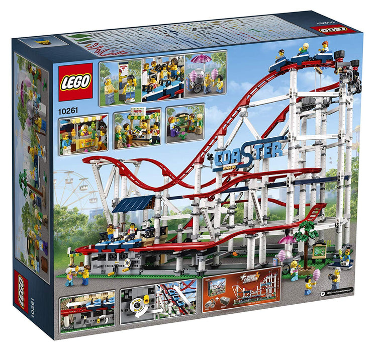 LEGO Creator: Roller Coaster - 4124 Piece Building Kit [LEGO, #10261, Ages 16+]