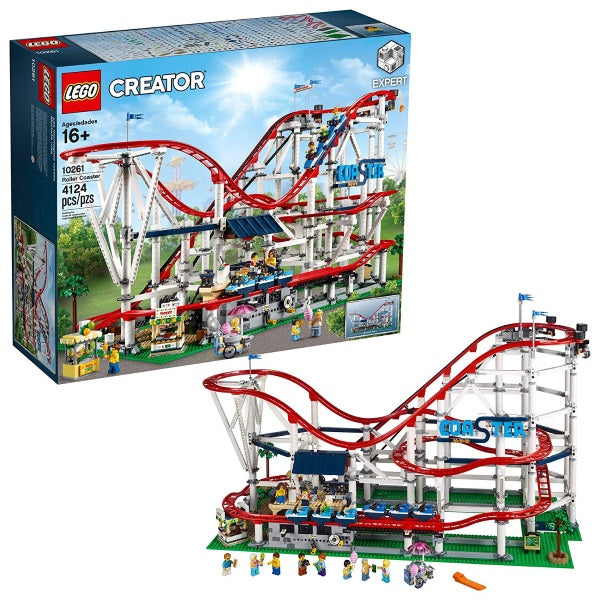 LEGO Creator: Roller Coaster - 4124 Piece Building Kit [LEGO, #10261]
