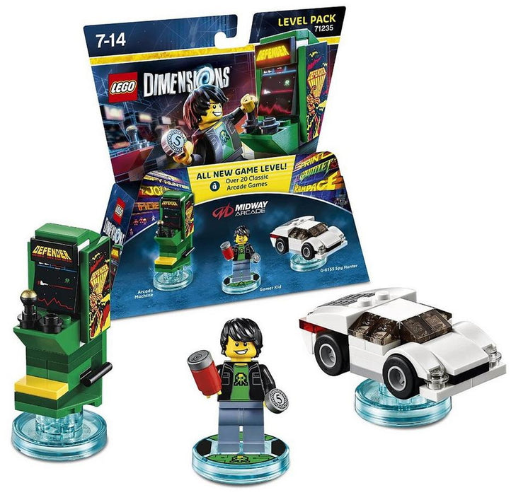 LEGO Dimensions: Midway Arcade Level Pack - 96 Piece Building Kit [LEGO, #71235]
