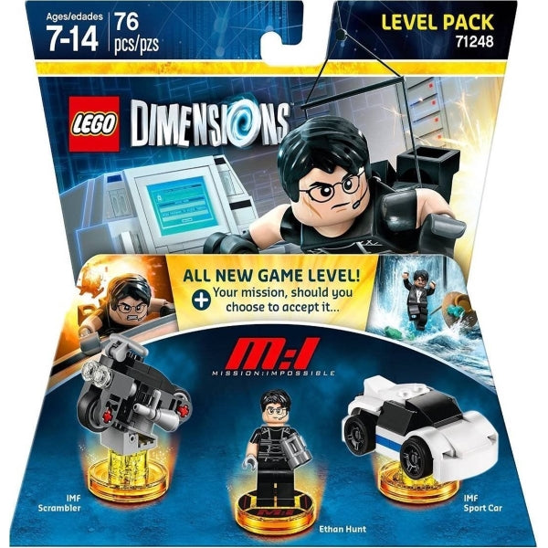 LEGO Dimensions: Mission: Impossible Level Pack - 76 Pieces [LEGO, #71248, Ages 7+]