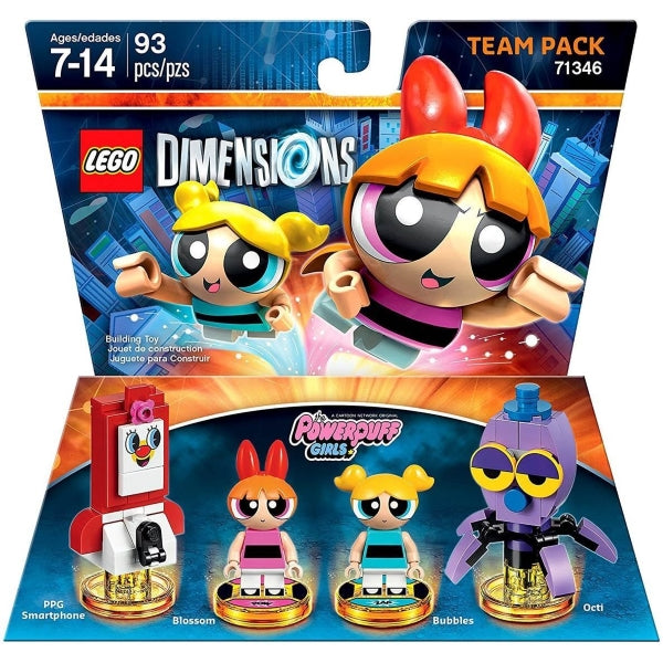 LEGO Dimensions: The Powerpuff Girls Team Pack - 76 Pieces [LEGO, #71346, Ages 7+]