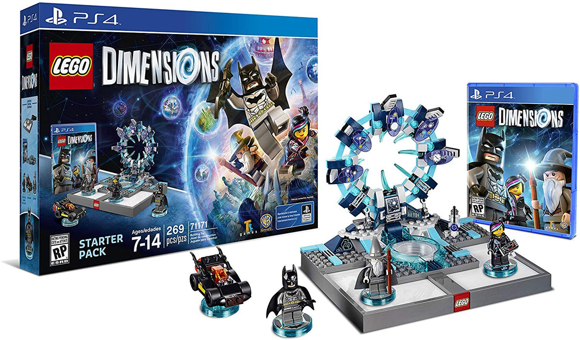 LEGO Dimensions Starter Pack - 269 Piece Building Kit [PlayStation 4,  #71171]