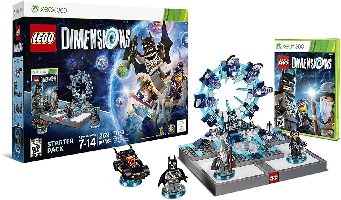 LEGO Dimensions Starter Pack - 269 Piece Building Kit [Xbox 360,  #71173]