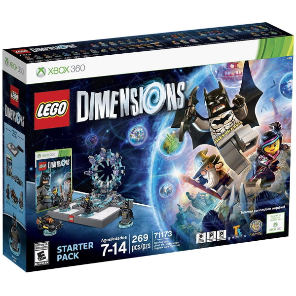 LEGO Dimensions Starter Pack - 269 Piece Building Kit [Xbox 360,  #71173, Ages 7-14]