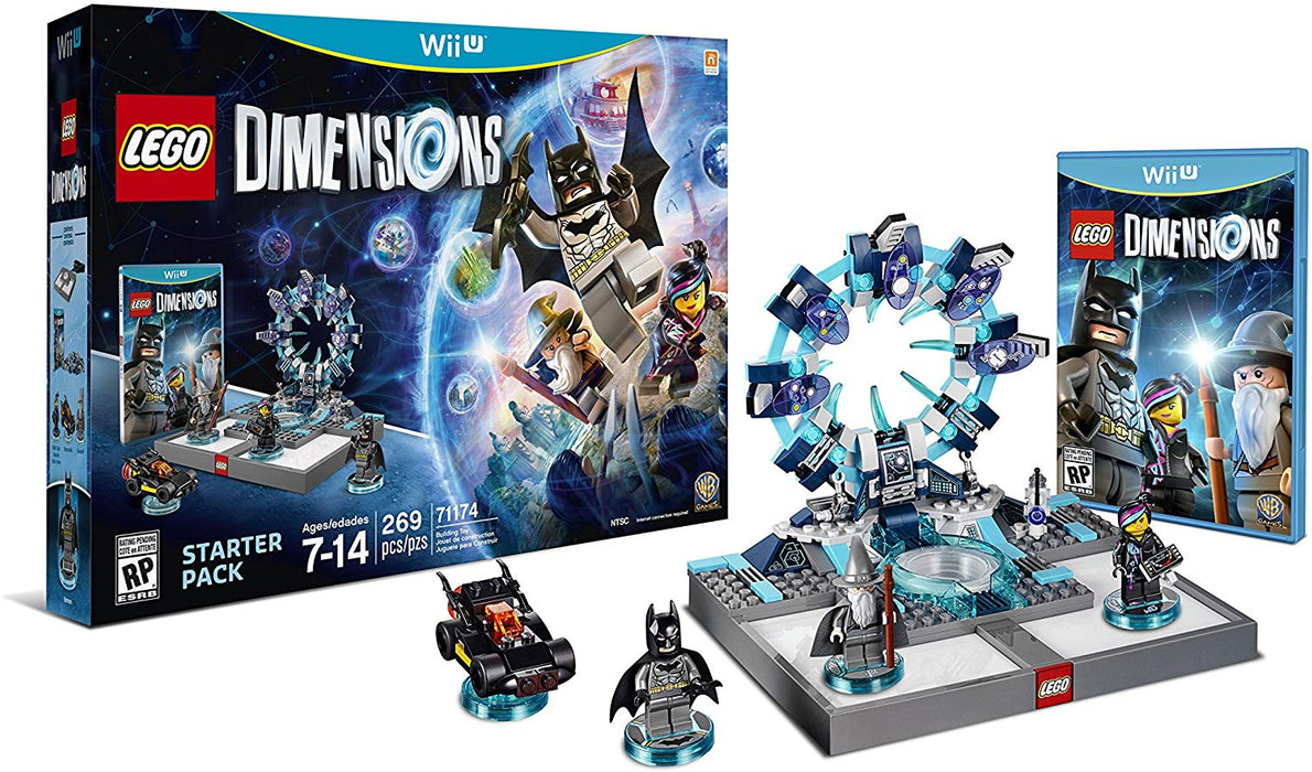 LEGO Dimensions Starter Pack - 269 Piece Building Kit [Nintendo Wii U,  #71174]