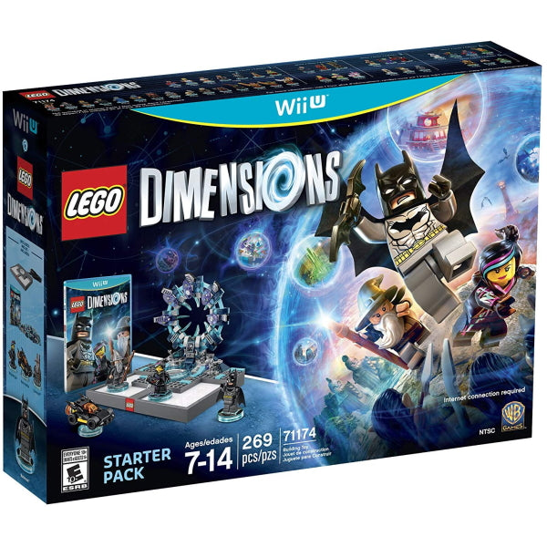 LEGO Dimensions Starter Pack - 269 Piece Building Kit [Nintendo Wii U,  #71174, Ages 7-14]