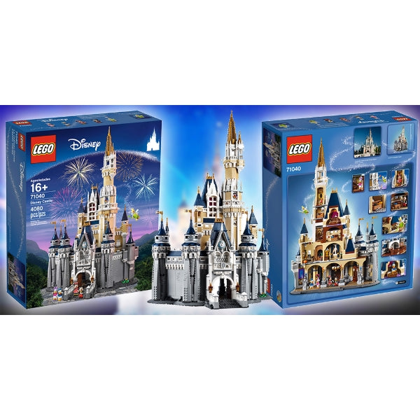 LEGO Disney Castle 4080 Piece Building Kit [LEGO, #71040, Ages 16+]