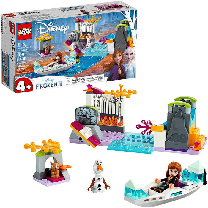 LEGO Disney Frozen II: AnnaÃ¢â‚¬â„¢s Canoe Expedition - 108 Piece Building Kit [LEGO, #41165]