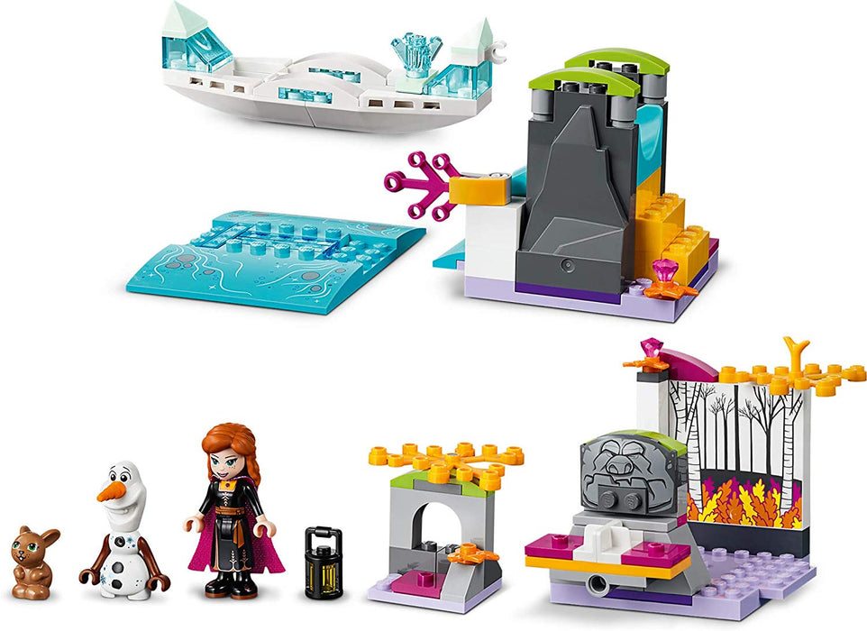 LEGO Disney Frozen II: AnnaÃ¢â‚¬â„¢s Canoe Expedition - 108 Piece Building Kit [LEGO, #41165]