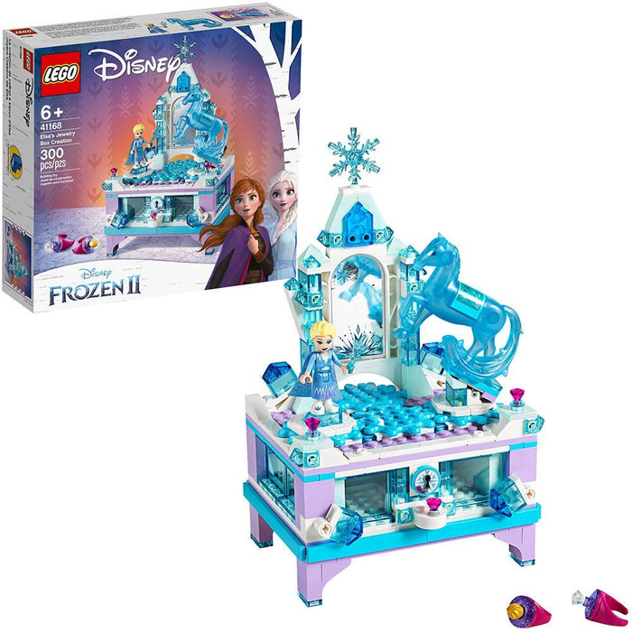LEGO Disney Frozen II: ElsaÃ¢â‚¬â„¢s Jewelry Box Creation - 300 Piece Building Kit [LEGO, #41168]
