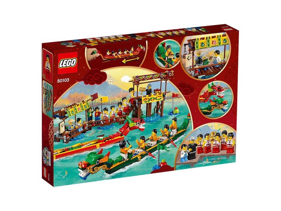 LEGO Dragon Boat Race - 643 Piece Building Set [LEGO, #80103]