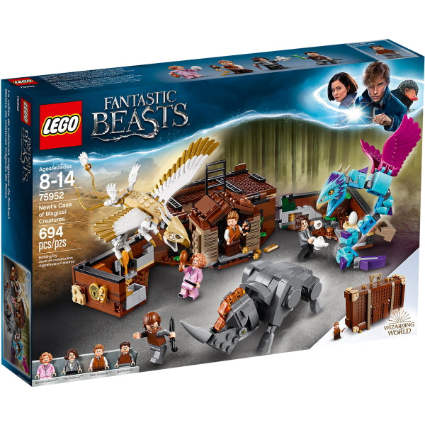 LEGO Fantastic Beasts: NewtÃ¢â‚¬â„¢s Case of Magical Creatures - 694 Piece Building Kit [LEGO, #75952]