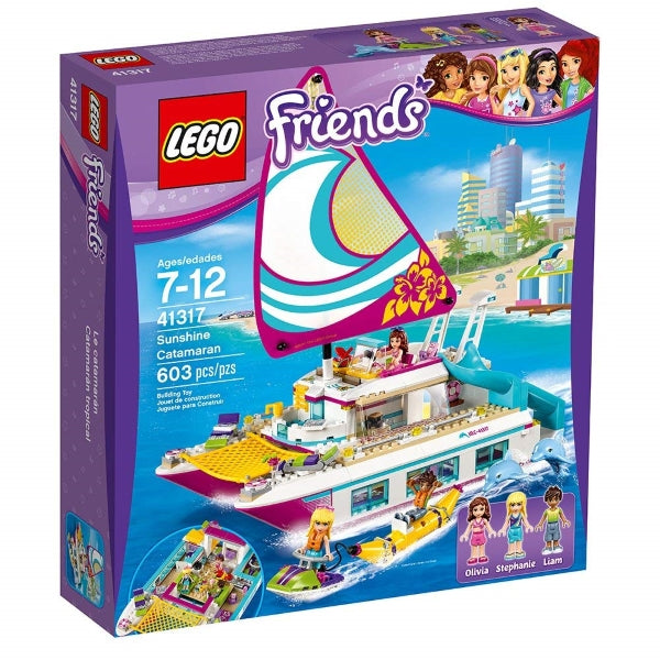 LEGO Friends: Sunshine Catamaran - 603 Piece Building Set [LEGO, #41317]