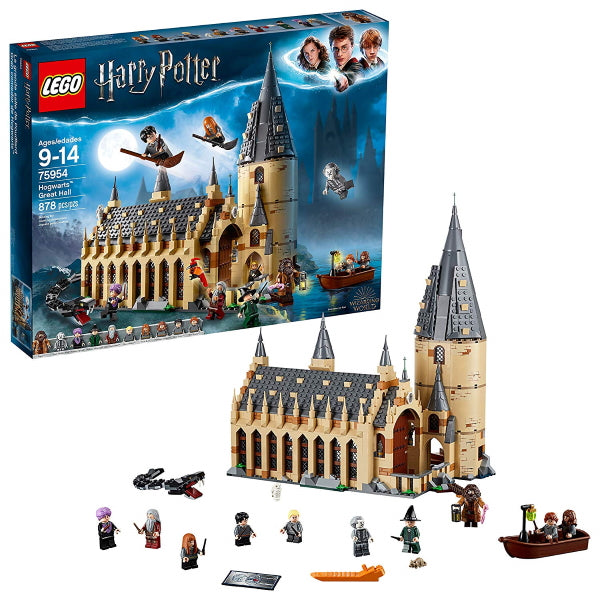 LEGO Harry Potter: Hogwarts Great Hall - 878 Piece Building Set