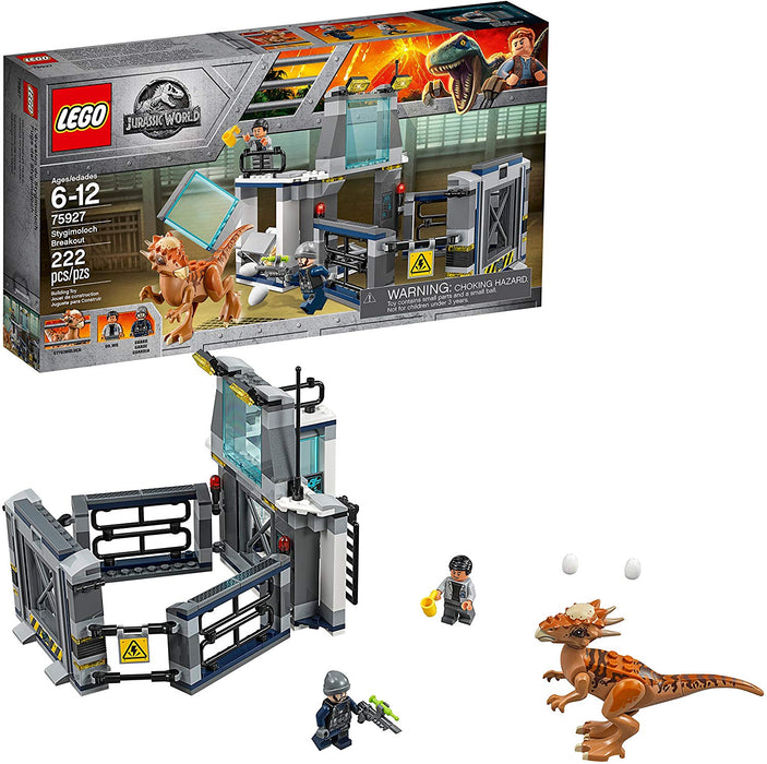 LEGO Jurassic World: Stygimoloch Breakout - 222 Piece Building Kit [LEGO, #75927]]