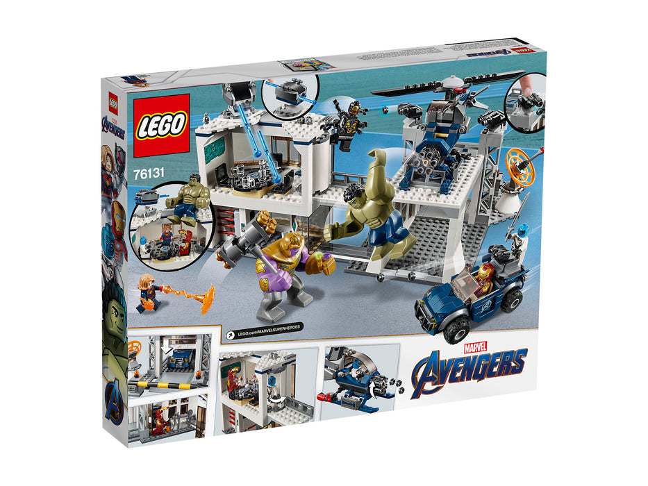 LEGO Marvel Avengers: Avengers Compound Battle - 699 Piece Building Kit [LEGO, #76131, Ages 8+]