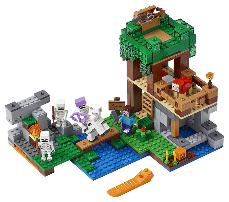LEGO Minecraft: The Skeleton Attack - 457 Piece Building Set [LEGO, #21146]