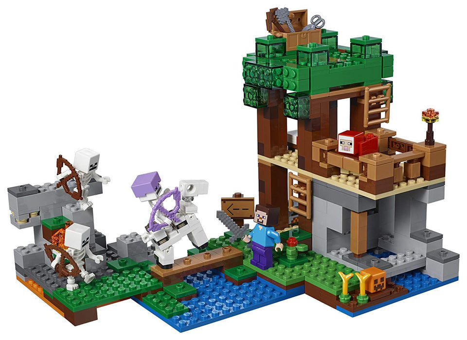 LEGO Minecraft: The Skeleton Attack - 457 Piece Building Set [LEGO, #21146]