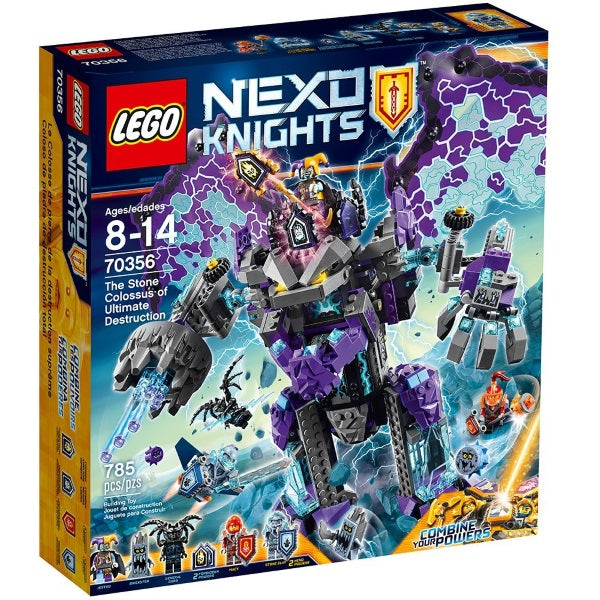 LEGO Nexo Knights: The Stone Colossus of Ultimate Destruction - 785 Piece Building Kit [LEGO, #70356, Ages 8-14]