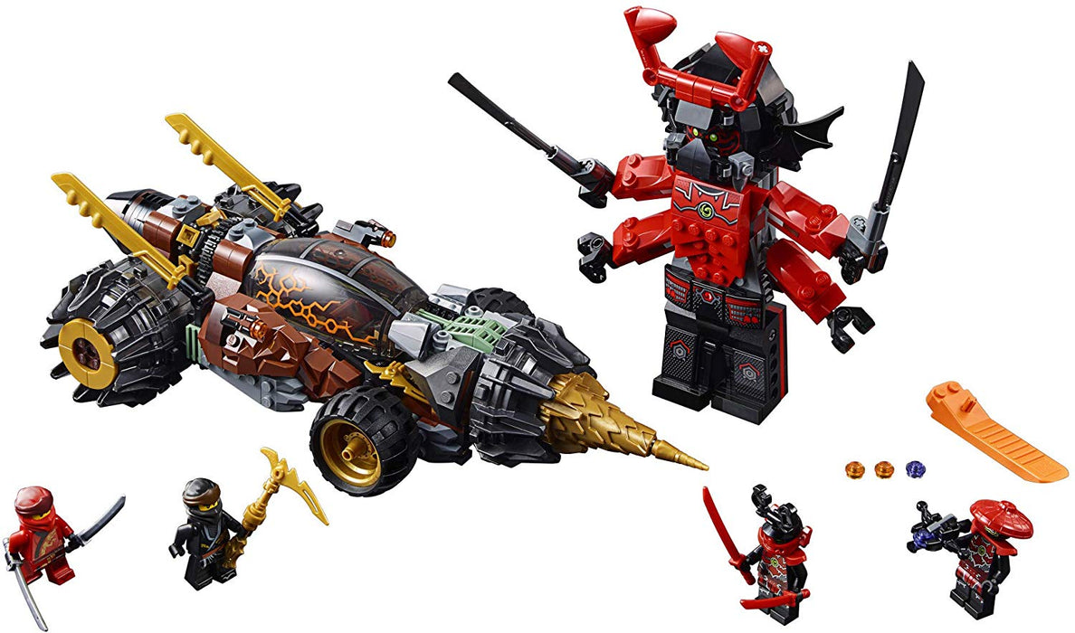 LEGO Ninjago Legacy: Cole's Earth Driller - 587 Piece Building Kit [LEGO, #70669]