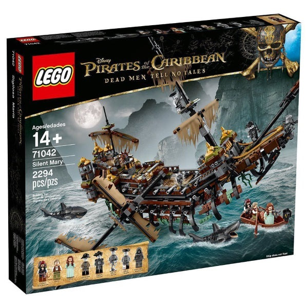 LEGO Pirates of the Caribbean: Dead Men Tell No Tales - Silent Mary - 2294 Piece Building Kit [LEGO, #71042]