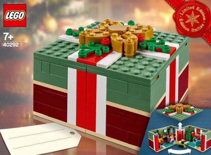 LEGO Present Store (2018 Limited Edition) - 301 Piece Building Kit [LEGO, #40292, Ages 7+]