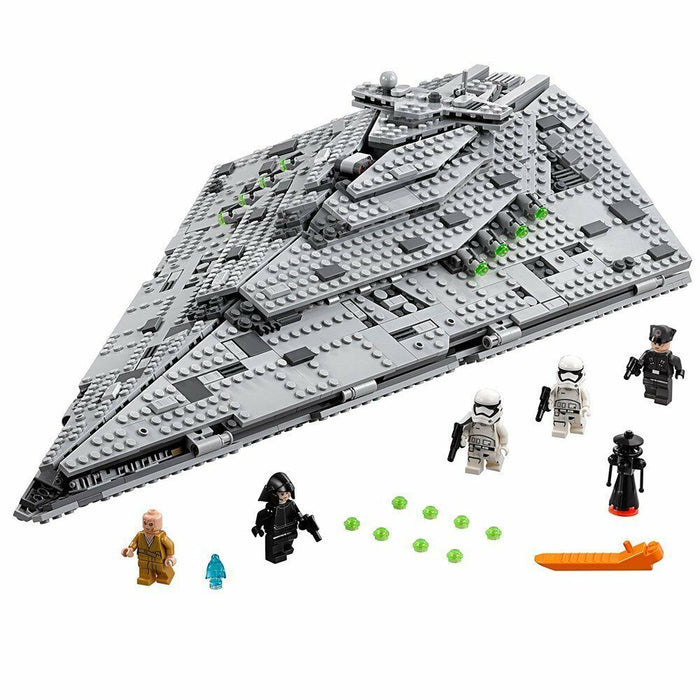 LEGO Star Wars: First Order Star Destroyer - 1416 Piece Building Kit [LEGO, #75190, Ages 9-14]
