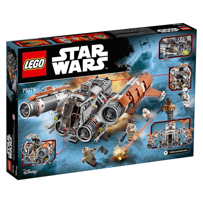 LEGO Star Wars: Jakku Quadjumper - 457 Piece Building Kit [LEGO, #75178, Ages 8-14]