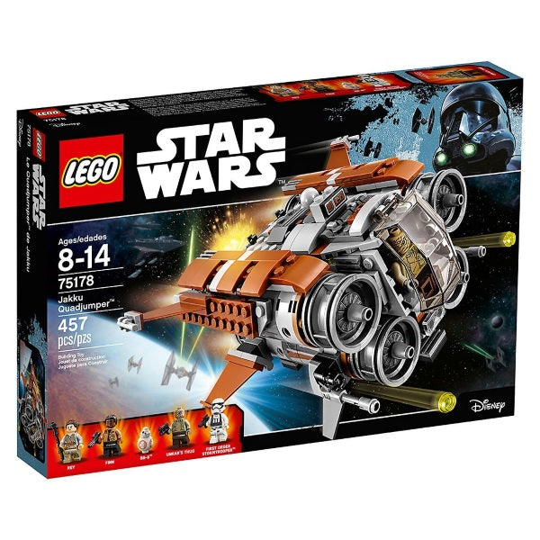 LEGO Star Wars: Jakku Quadjumper - 457 Piece Building Kit [LEGO, #75178, Ages 8-14]