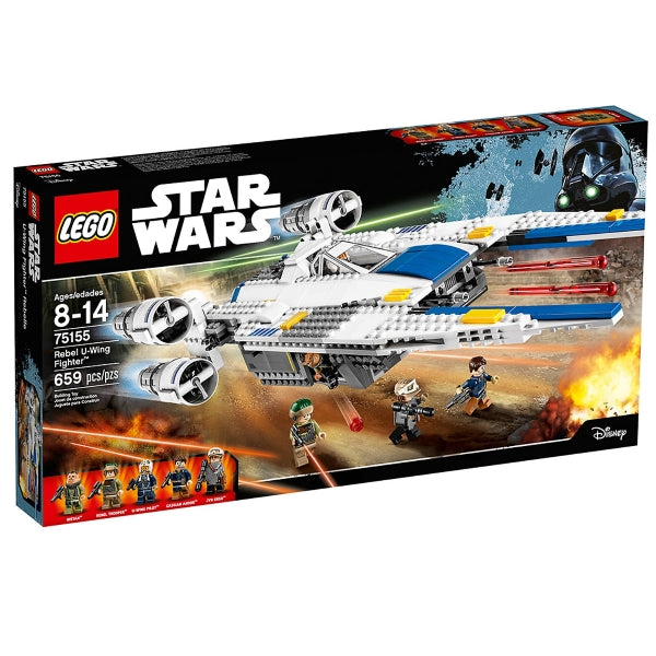 LEGO Star Wars: Rebel U-Wing Fighter - 659 Piece Building Set [LEGO, #75155]