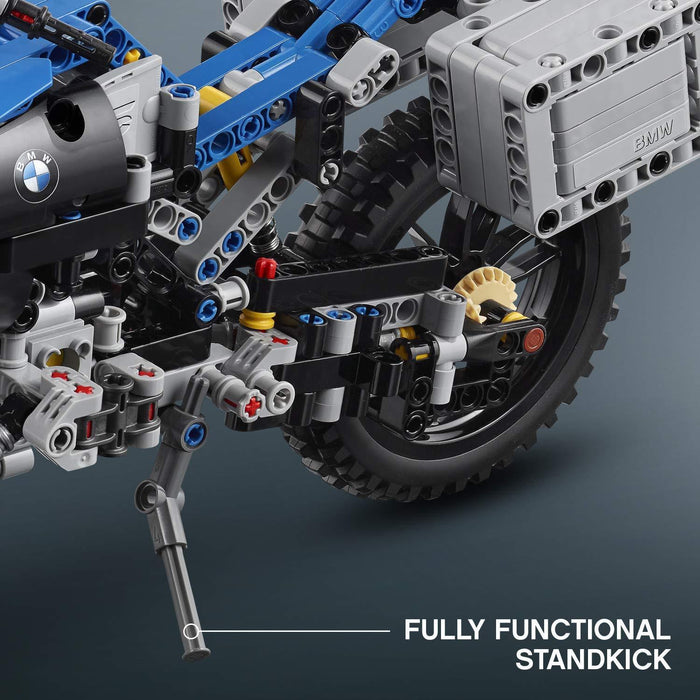 LEGO Technic: BMW R 1200 GS Adventure - 603 Piece Building Kit [LEGO, #42063, Ages 10-16]