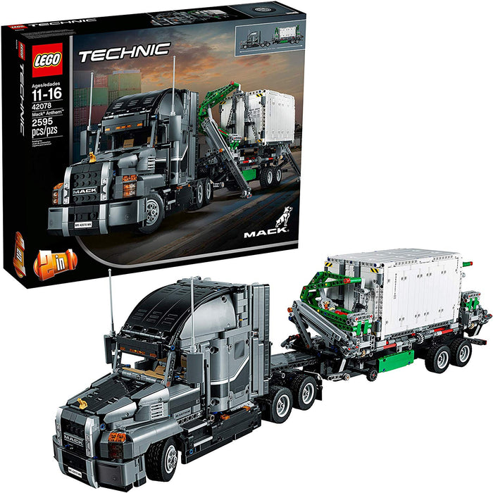 LEGO Technic: Mack Anthem - 2595 Piece Building Kit [LEGO, #42078]