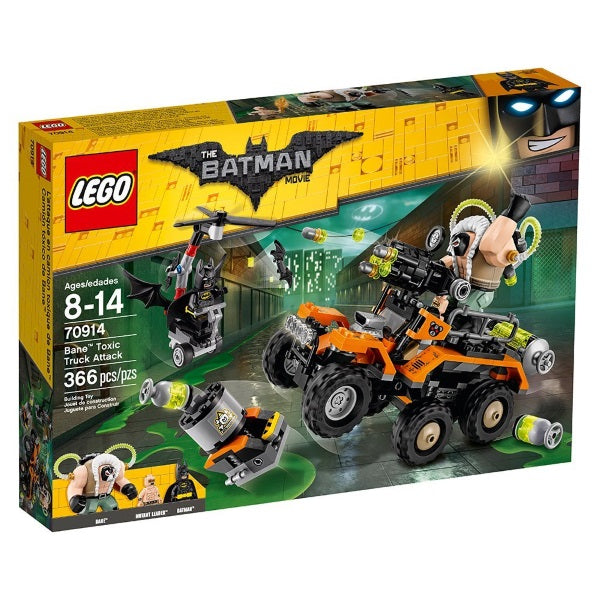 LEGO The Batman Movie: Bane Toxic Truck Attack - 366 Piece Building Kit [LEGO, #70914, Ages 8-14]