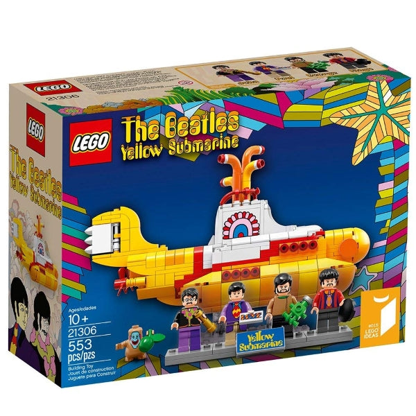 LEGO Ideas: The Beatles Yellow Submarine - 553 Piece Building Set [LEGO, #21306]