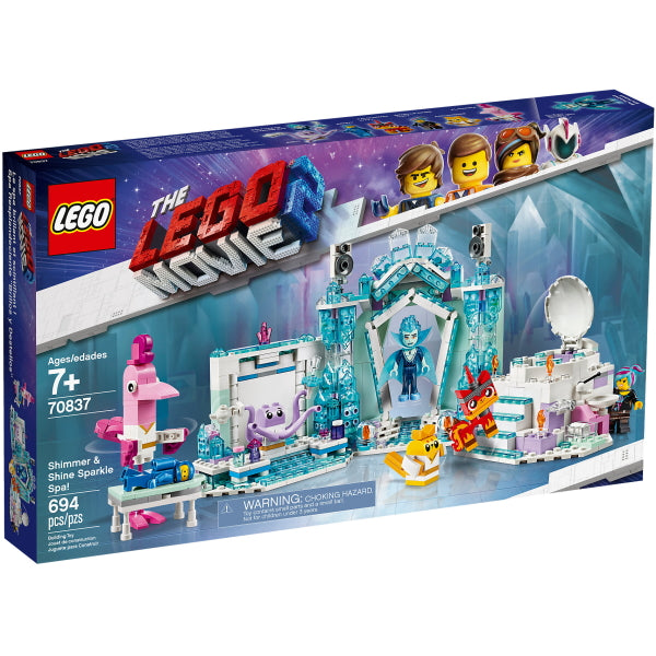 LEGO The LEGO Movie 2: Shimmer & Shine Sparkle Spa! - 694 Piece Building Kit [LEGO, #70837]
