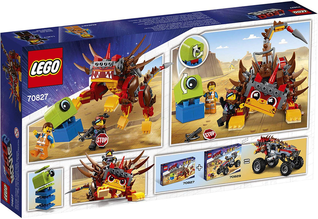 LEGO The LEGO Movie 2: Ultrakatty & Warrior Lucy! - 348 Piece Building Kit [LEGO, #70827 ]