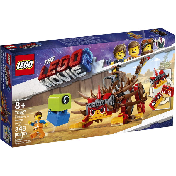 LEGO The LEGO Movie 2: Ultrakatty & Warrior Lucy! - 348 Piece Building Kit [LEGO, #70827 ]