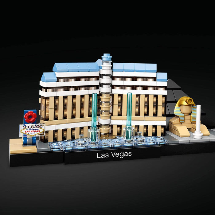 LEGO Architecture: Las Vegas - 501 Piece Building Kit [LEGO, #21047, Ages 12+]