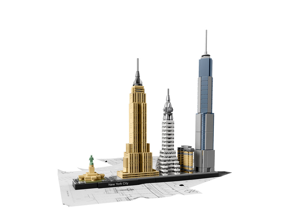 LEGO Architecture: New York City - 598 Piece Building Kit [LEGO, #21028]