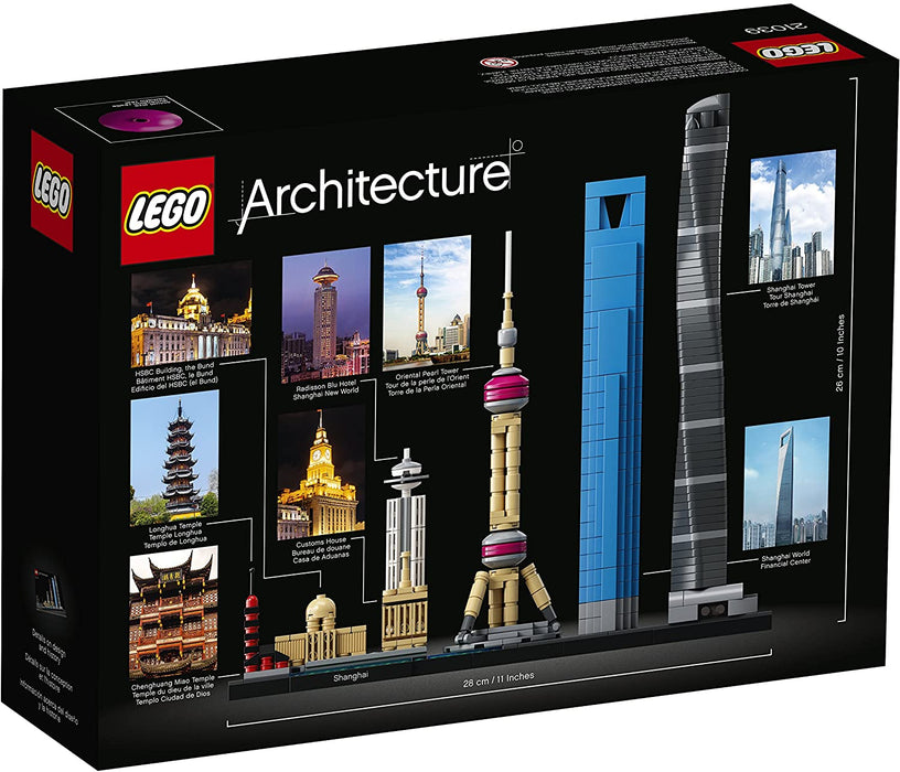 LEGO Architecture: Shanghai - 597 Piece Building Kit [LEGO, #21039]