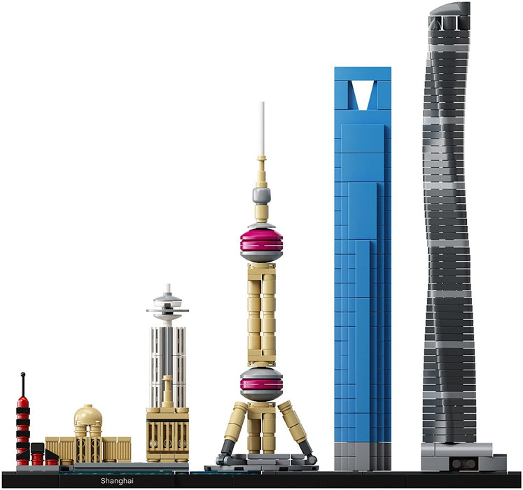 LEGO Architecture: Shanghai - 597 Piece Building Kit [LEGO, #21039]