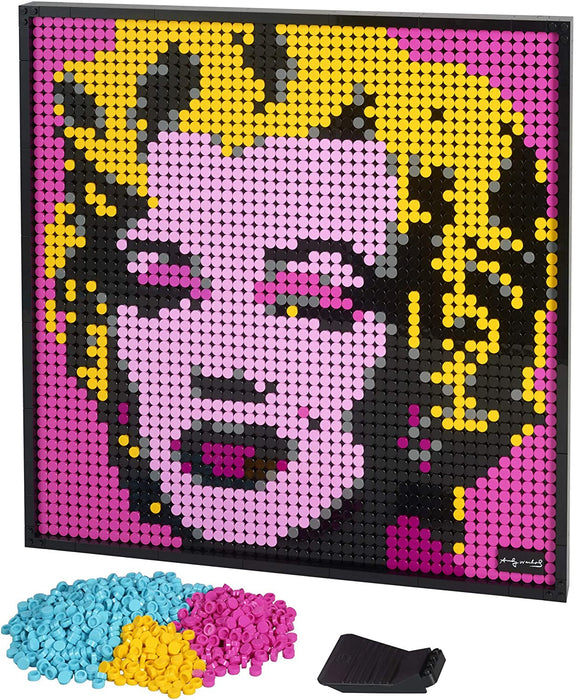 LEGO Art: Andy Warhol's Marilyn Monroe - 3341 Piece Building Set [LEGO, #31197, Ages 18+]