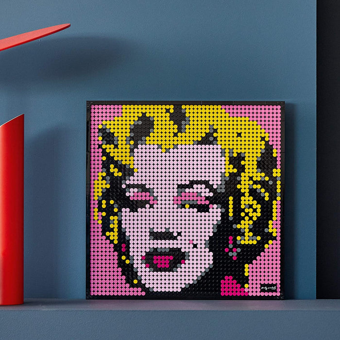 LEGO Art: Andy Warhol's Marilyn Monroe - 3341 Piece Building Set [LEGO, #31197, Ages 18+]