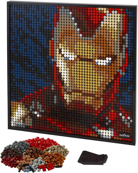 LEGO Art: Marvel Studios Iron Man - 3167 Piece Building Kit [LEGO, #31199]