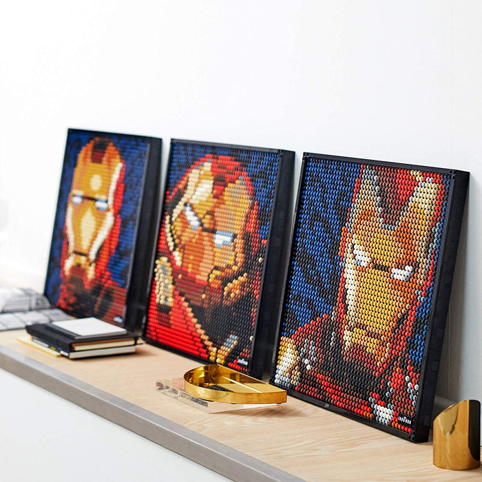 LEGO Art: Marvel Studios Iron Man - 3167 Piece Building Kit [LEGO, #31199, Ages 18+]