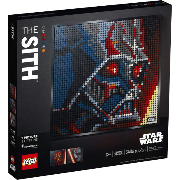 LEGO Art: Star Wars The Sith - 3406 Piece Building Set [LEGO, #31200]