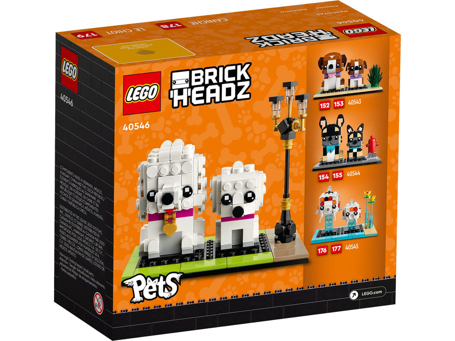 LEGO BrickHeadz: Pets - Poodle - 304 Piece Building Kit [LEGO, #40546]